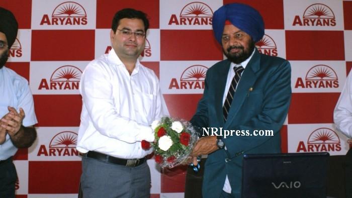 Ex CBI Director S.Joginder Singh visited Aryans Campus (2)